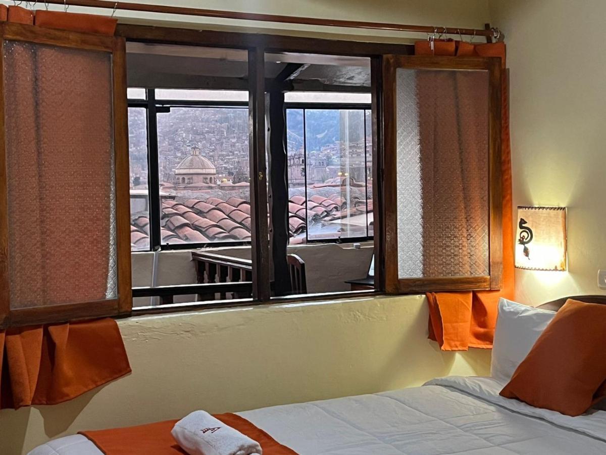 Отель Hostal Andenes De Alabado Куско Экстерьер фото